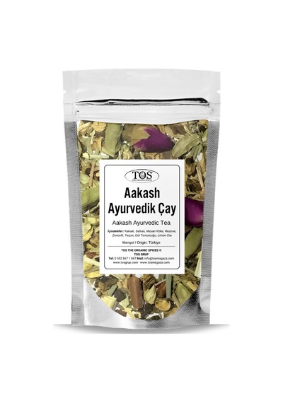 Tos The Organic Spices Aakash Ayurvedik Bitkisel Çay 40 G