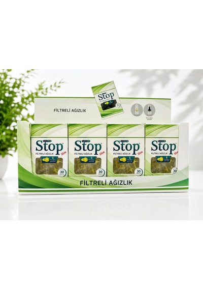 Stop Filtreli Ağızlık Slim 6'lı Sistem 24 Kutu