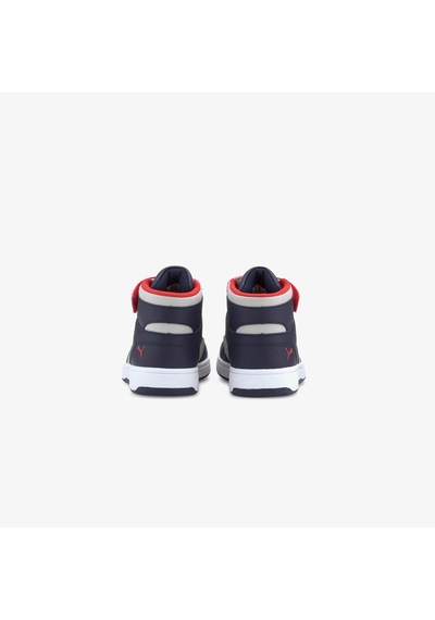 Puma Rebound Layup Sl V Ps Çocuk Beyaz Spor Ayakkabı Düz 370488 Beyaz