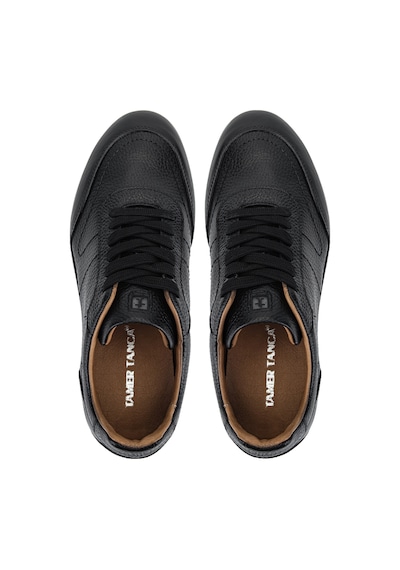 Tamer Tanca Erkek Hakiki Deri Siyah Sneakers & Spor Ayakkabı 04 1202 Erk Ayk Y26 Sıyah Dr