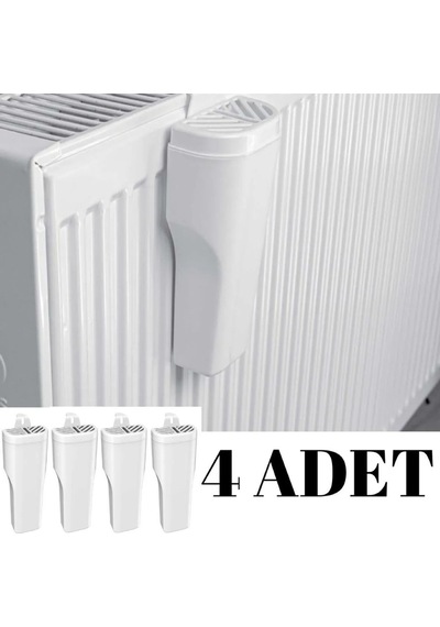 4 Adet Panel Kalorifer Suluğu Nemlendirici Petek Suluğu Gri Tr Diğer