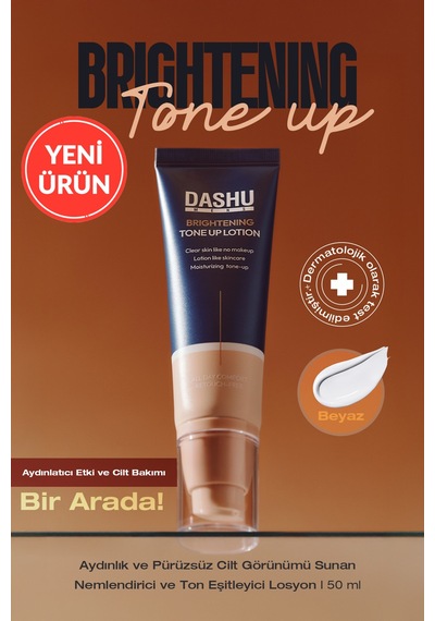 Dashu Mens Brightening Tone Up Aydınlatan Nemlendiren Ve Ton Eşitleyici Etki Sunan Losyon 50 ML