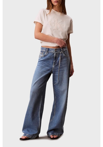 Calvin Klein Bayan Kot Pantolon Lv047e752g 3ns Mavi Mavi