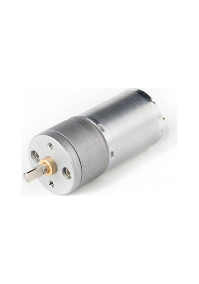12V 620Rpm JGA25-370 Redüktörlü DC Motor Metal Dişli Yüksek Tork Kuvvet 25mm