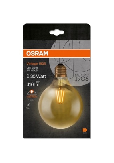 Led Globe Ampul, 4w Güç Ve Şık Tasarım