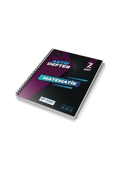 7.Sınıf Matematik Aktif Defter -  Yanıt Yayınları