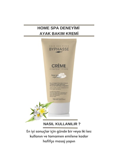 Byphasse Home Spa Ayak Bakım Kremi 150 ML