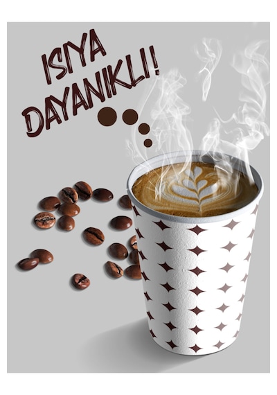Karton Bardak 1000 Adet 6.5 Oz