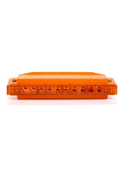 Hohner M5255 Translucent Orange Harp Do Majör