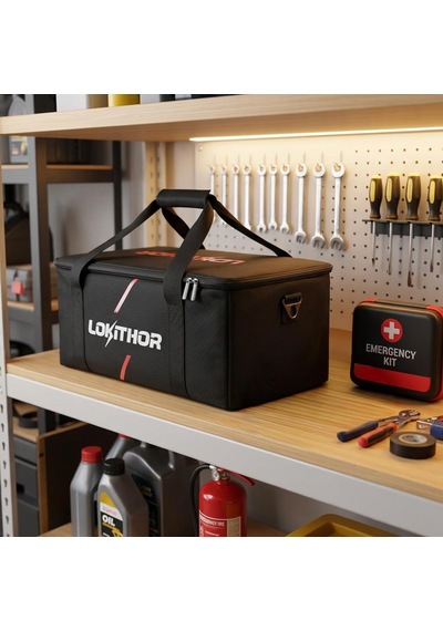 Lokithor Labag001 Aw401 Serisi Akü Takviye Cihazı İçin Bez Taşıma Çantası