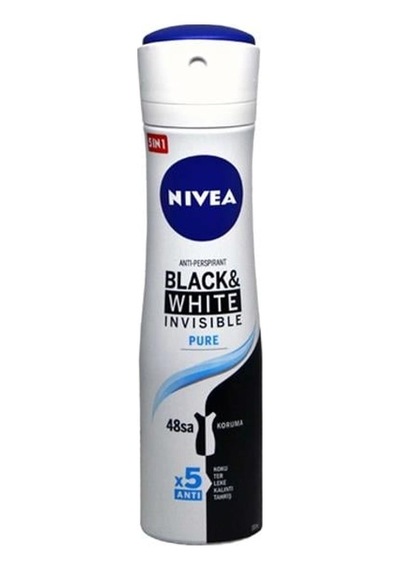 Deo Bayan İnvisible Black&white Pure 150ml