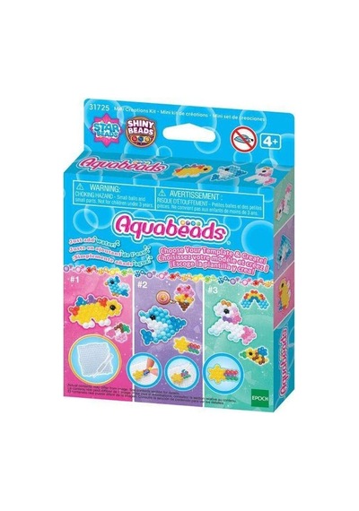 31725 Aquabeads Mini Yaratıcı Set 120 Parça +4 Yaş Standart