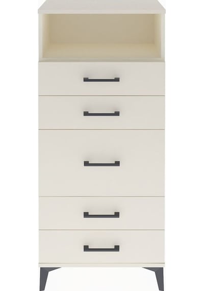 Arges Dolap Tek Raflı 5 Çekmeceli 60x30x134 Aytaşı-aytaşı Aytaşı
