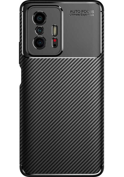 Xiaomi Mi 11t Pro 5g Kılıf Zore Negro Silikon Kapak Siyah