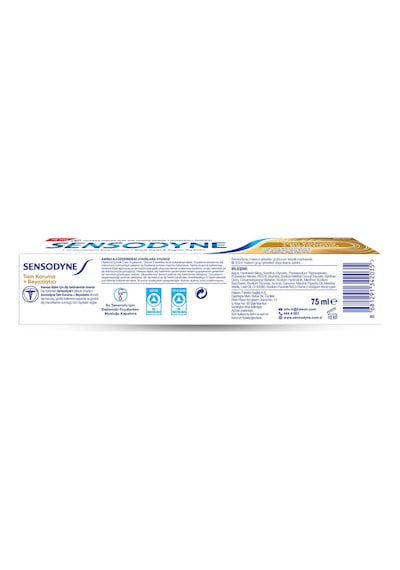 Sensodyne Tam Koruma Ve Beyazlatıcı Diş Macunu 2 x 75 ML