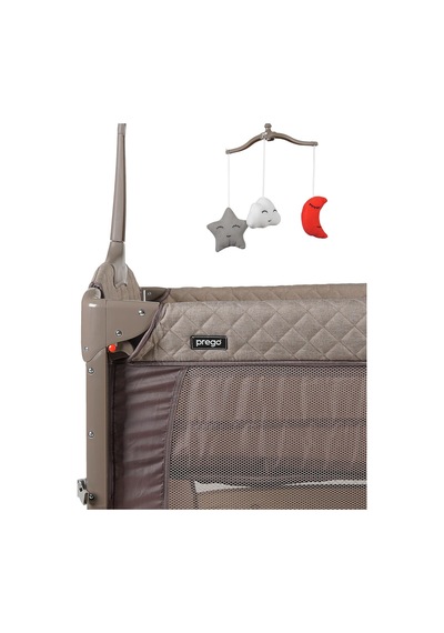 Prego Bedside Anne Yanı Oyun Parkı 70x120 Cm - Bej