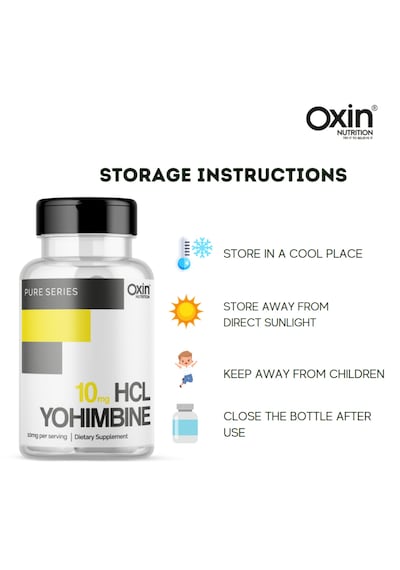 Oxin Nutrition Yohimbine 10 Mg 30 Kapsül Takviye