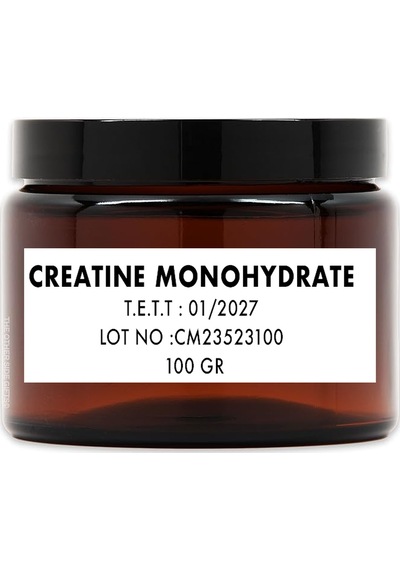 Creatine Monohydrate Kreatin Monohidrat . 100 Gr Hammadde