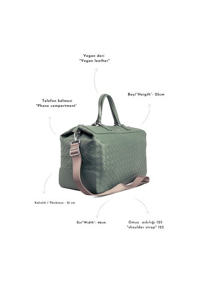 Watchofroyal Felıcıty Travel Bag Green