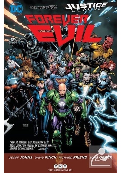 Justice League Forever Evil - Daima Kötülük - David Finch -  Richard Friend - Yapı Kredi Yayınları