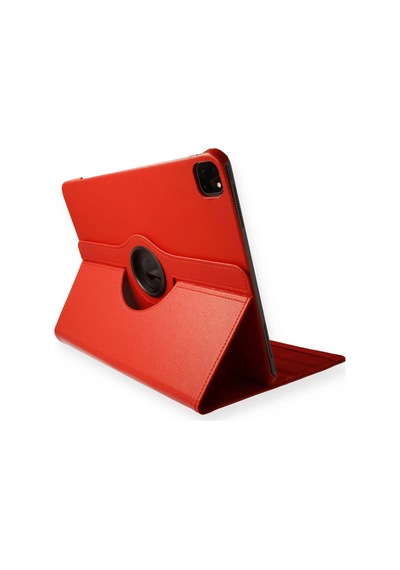 Gld-spt- Newface Apple Uyumlu iPad Pro 11 2020 Kılıf 360 Tablet Deri Kılıf - Kırmızı