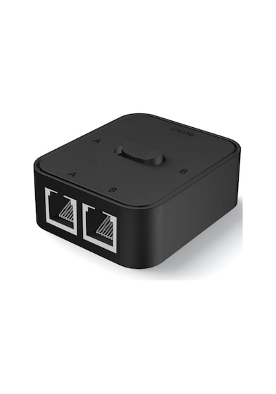 4641 2 Port Rj45 Ethernet Switch Çevirici Çoklayıcı