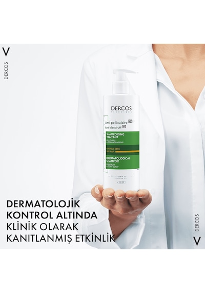 Vichy Dercos Dandruff Kuru Saçlar İçin Kepek Karşıtı Şampuan 390 ML