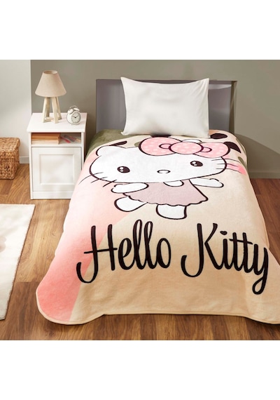 Lisanslı Hello Kitty Spring Battaniye 000000001500215241
