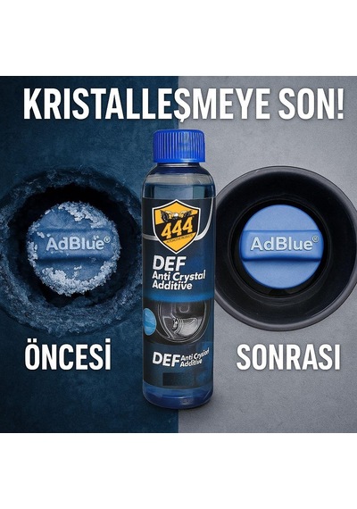 Def Antikristal Katkı 125 Ml