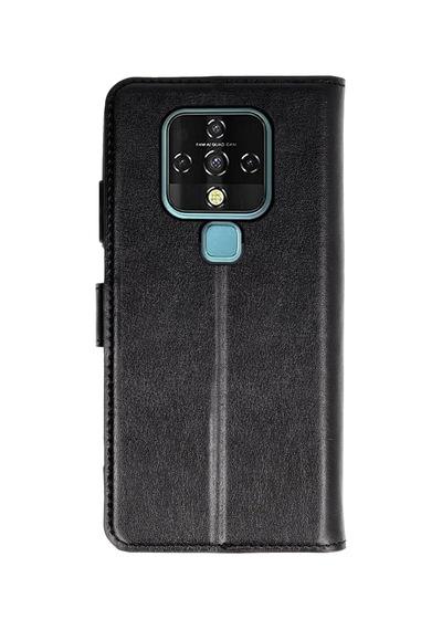Tecno Camon 16 Trend S Plus Kapaklı Telefon Kılıf - Siyah Standart