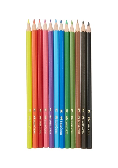 Faber-castell Karton Kutu Renkli Boya Kalemi, 12 Renk, Yumuşak Ve Canlı Renkler, Kolay Açılır, Kırılmaya Dayanık Genel