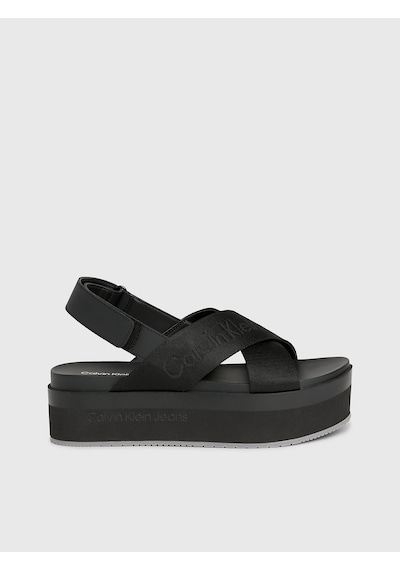 Calvin Klein Calvın Kleın Kadın Sandalet Yw0yw01362-0gt Yw0yw01362-0gt Siyah Siyah