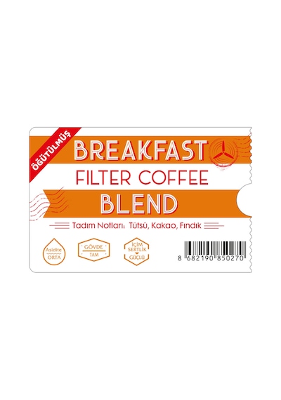 Moliendo Finest Coffee Breakfast Blend Filtre Öğütülmüş Filtre Kahve 250 G