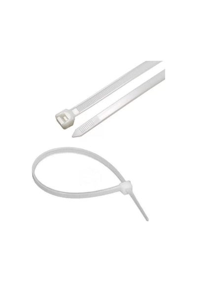 Tork Beyaz Kablo Bağı 3,5x140 Karışık