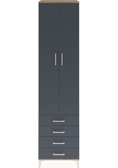 Hyperion Dolap 5 Raflı 4 Çekmeceli 2 Kapaklı 60x44x243 Çam-an... Çam Hyperion Dolap 5 Raflı 4 Çekmeceli 2 Kapaklı 60x44x243 Çam-an... Çam