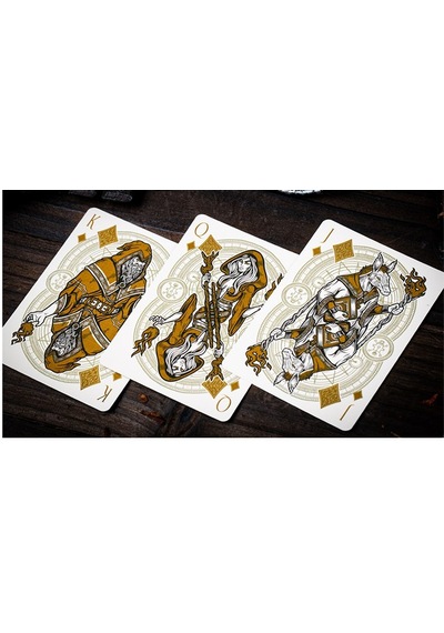 Twpcc The Keys Of Solomon Golden Grimoire Premium Oyun Kağıdı Limited Edition Koleksiyonluk İskambil Kartları