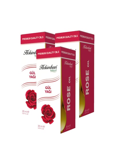 Hekimhan Bitkisel Gül Yağı 3 x 20 ML