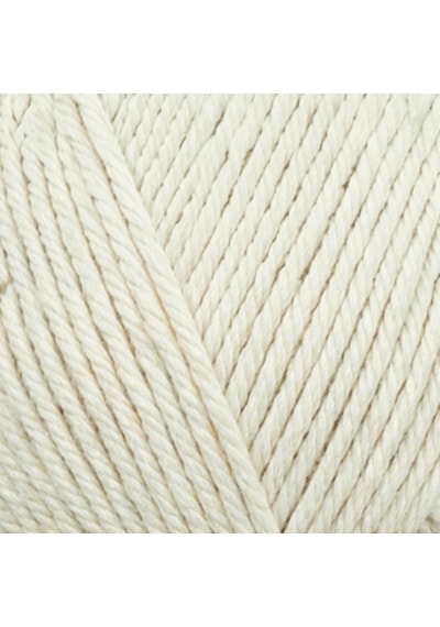 Kürkçü Han Cotton Comfort 100gr Pamuklu Makrome Punch Amigurumi Örgü İpi - Fil Dişi