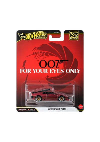 Hot Wheels Premium Pop Culture Lotus Esprit Turbo, James Bond 007 Jhw84
