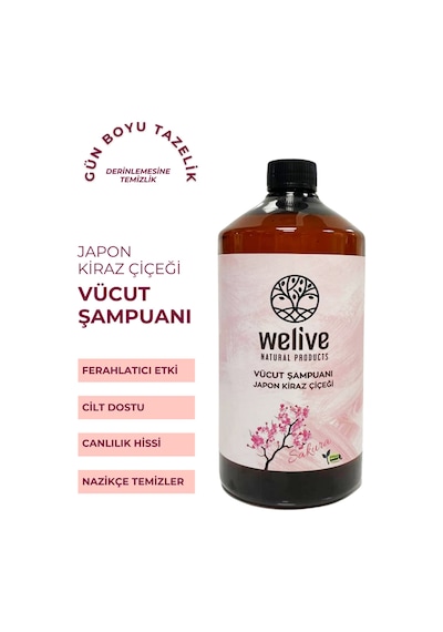 Japon Kirazı Duş Jeli 1000 Ml Diğer