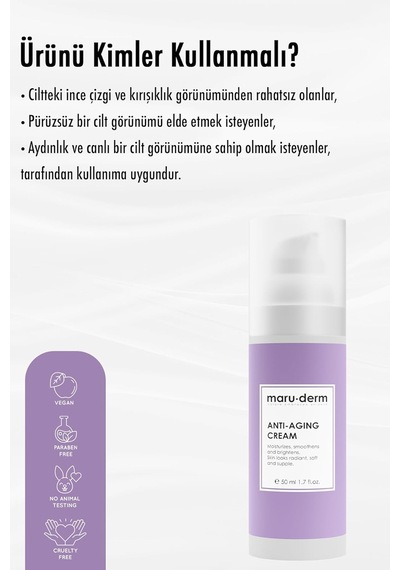 Anti-age Kırışıklık Karşıtı Cilt Bakım Kremi Peptit Kompleksi Niasinamid İle Sıkılaştırı Sku: Smg8690010448125