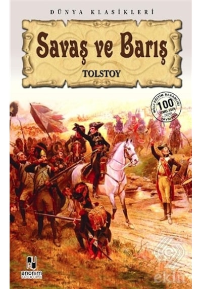 Savaş ve Barış- Anonim Yayınları