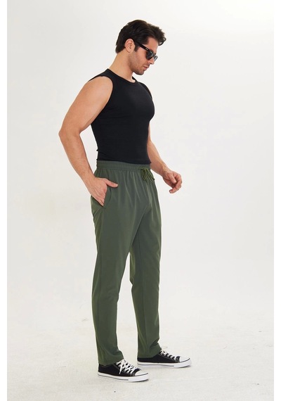 Lenaca Fm 2660 Erkek Eşofman Altı Haki