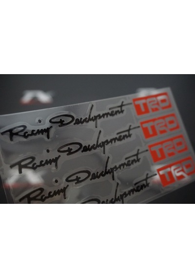 Toyota Trd Racing Development Kapı Kolu Ayna Torpido Sticker (547208711)
