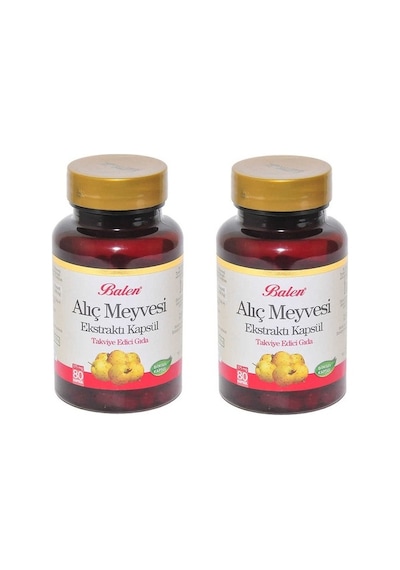 Balen Alıç Ekstraktı Kapsül 375 Mg 80 Kapsül X 2 Kutu