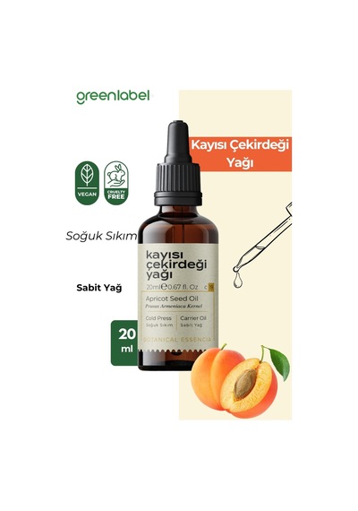 Greenlabel Kayısı Çekirdeği Yağı 20 Ml
