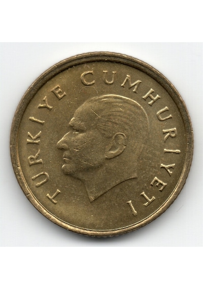 50 Lira 1989 Çil Eski Madeni Para