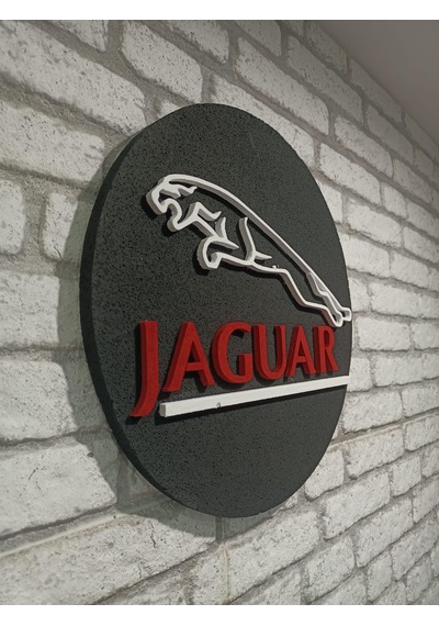 Jaguar Logo 50x50 Jaguar Araç Logo Jaguar Marka Logo Jaguar 3d Logo
