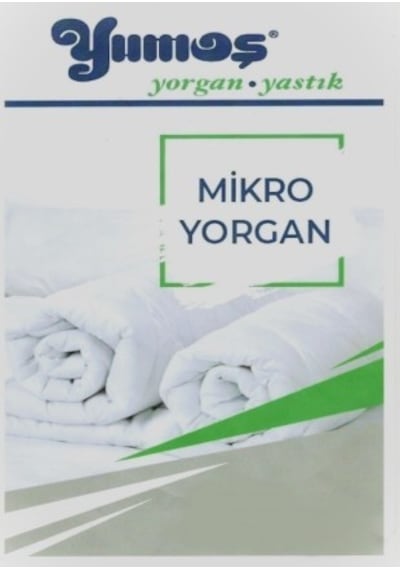 Yumoş Microfiber Tek Kişilik Yorgan 155x215 Cm Silikon Yorgan