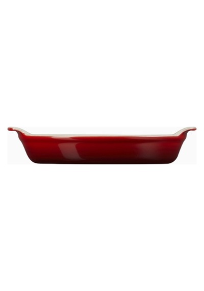 Le Creuset Oval Seramik Mini Fırın Kabı Fırın Tepsisi Kırmızı